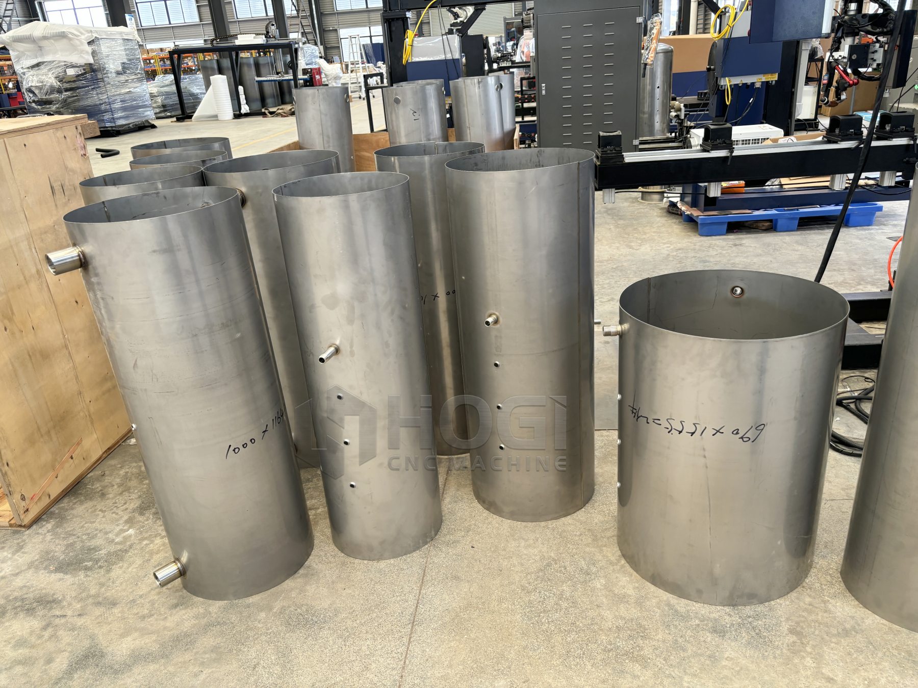 small diameter cylinder