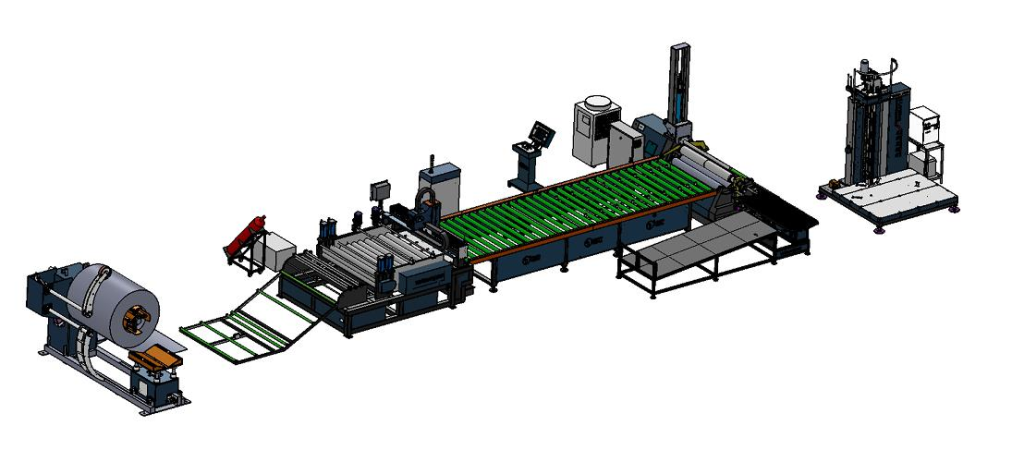 cnc rolling machine line