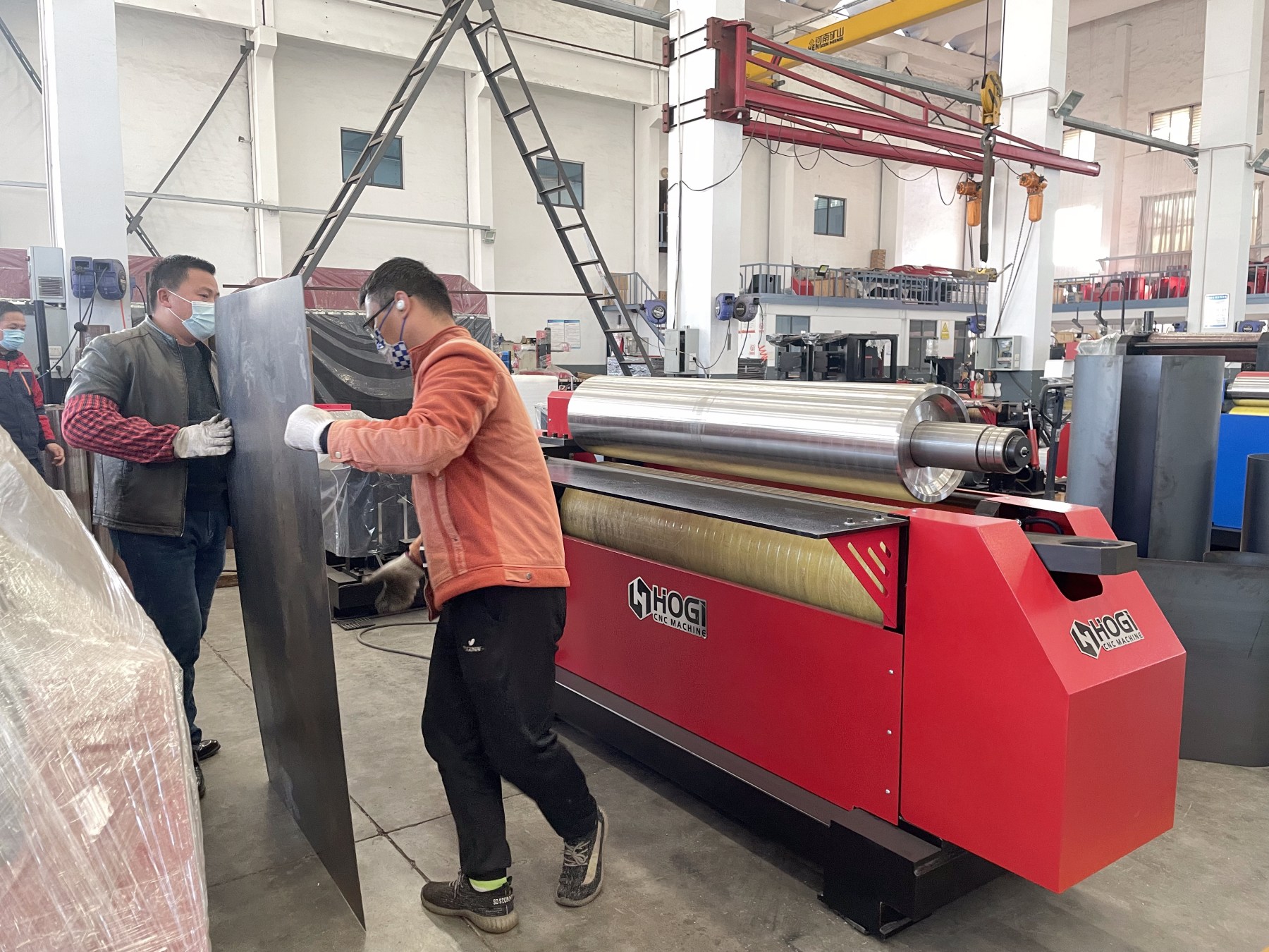 2 roll plate bending machine