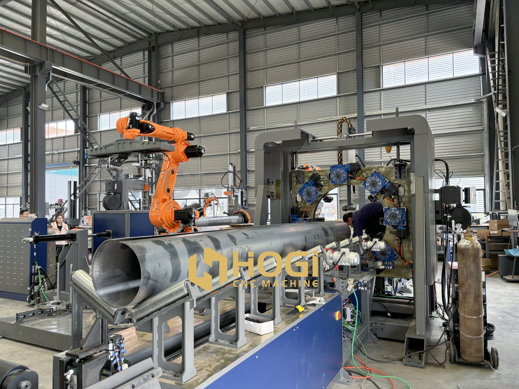 automation rolling welding line