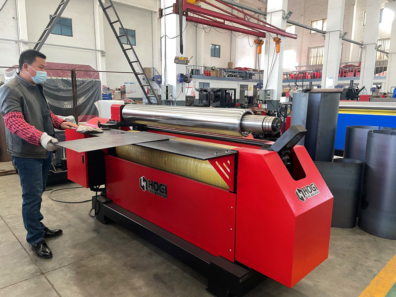 hydraulic 2-roller rolling machine