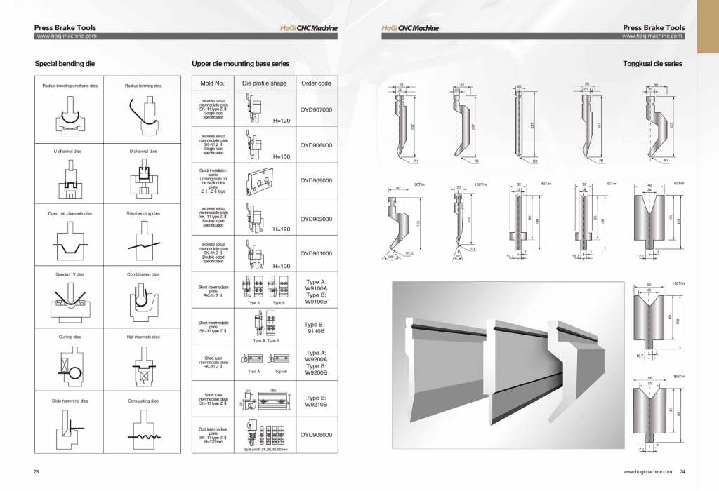 press brake punch press brake tool manufacturer