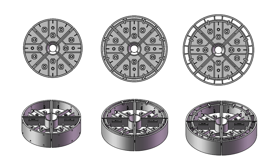 Industrial fan centrifuge blower 