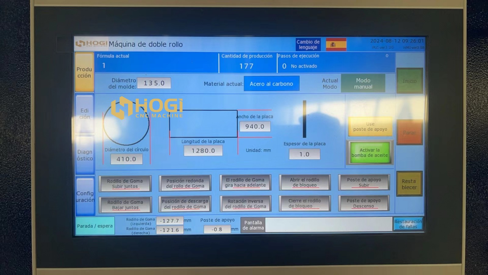 PLC CONTROLLER rolling machine controller