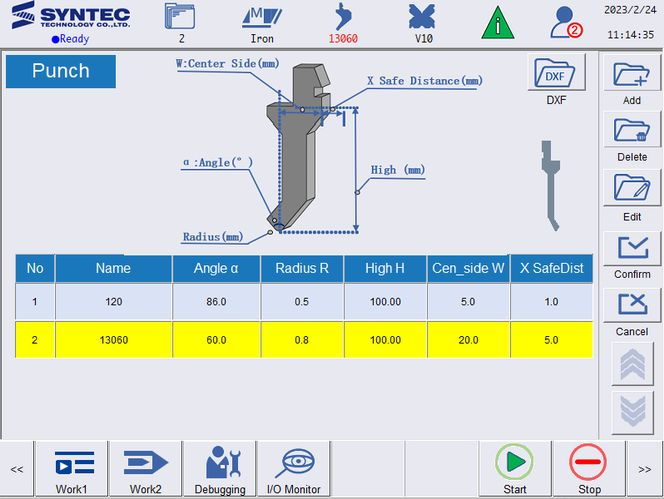PRESS BRAKE CNC CONTROLLER