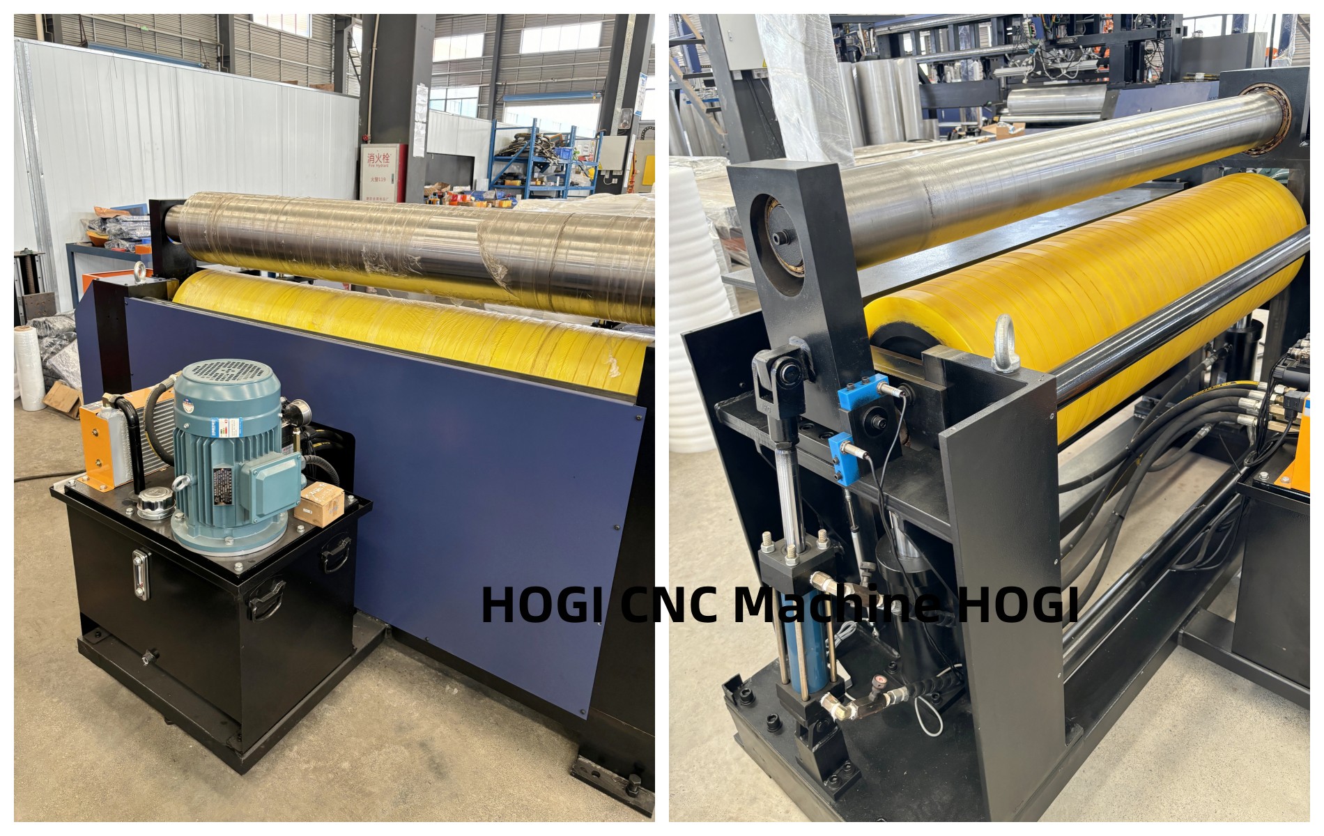 2 ROLL PLATE BENDING HG-1000MM ROLLING