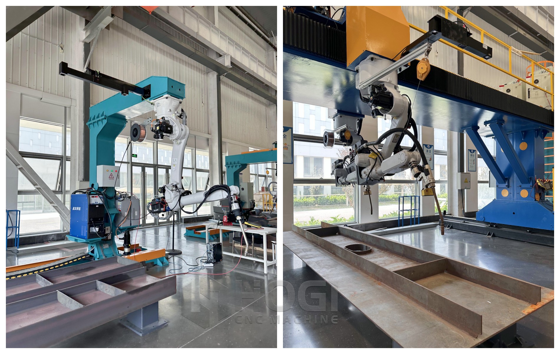steel structure welding robot