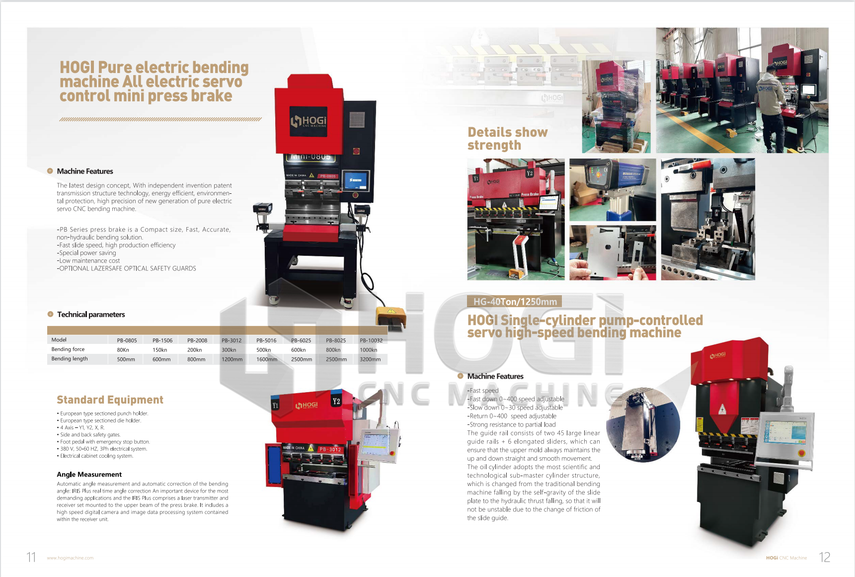 electirc press brake