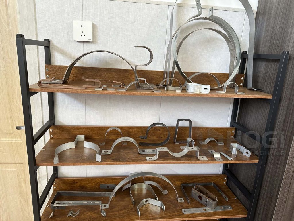 flat iron bending pipe clamp
