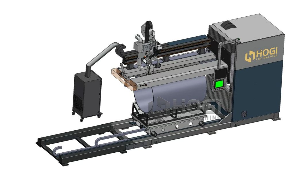 Stainless steel straight seam welding machine