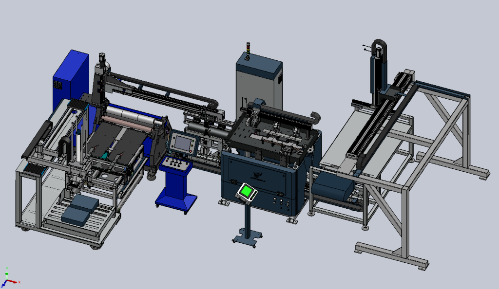 automatic rolling machine seam welder